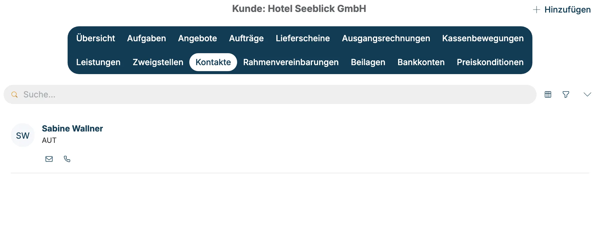 Reiter Kontakte mit Sabine Wallner